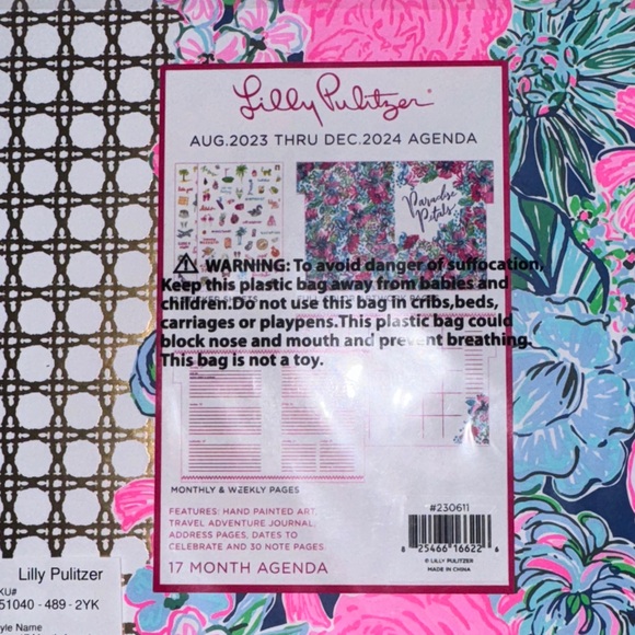 Lilly Pulitzer 2024 Planner - Picture 4 of 7